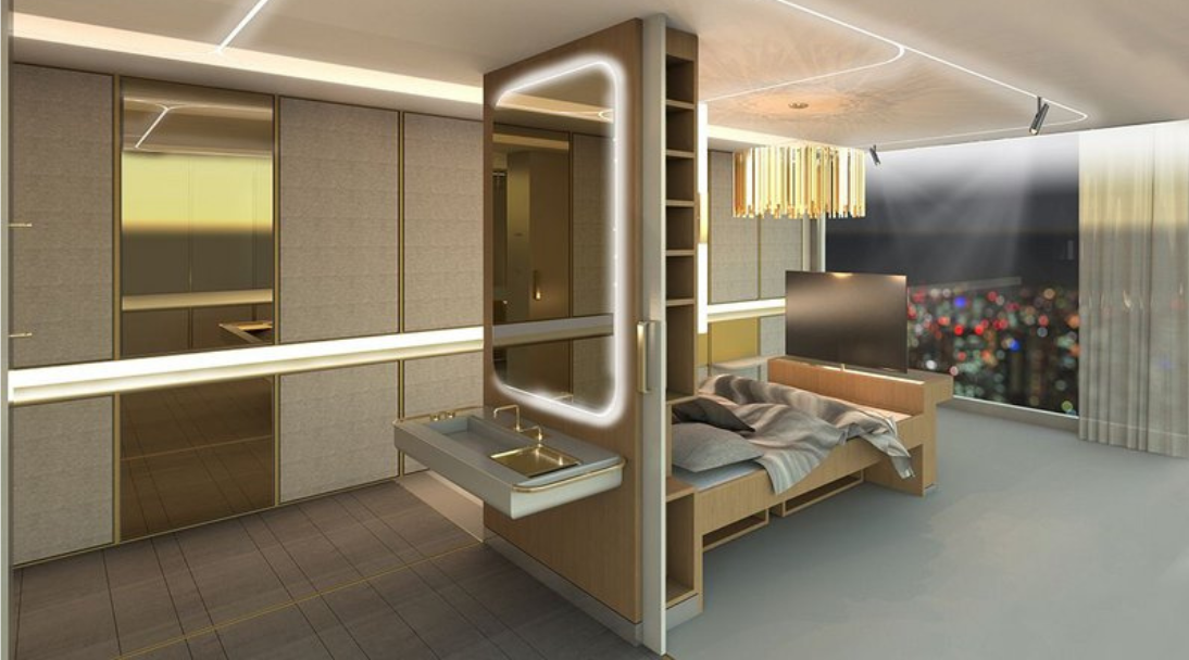 About us - a modern accessible and award-winning hotel room by Motionspot