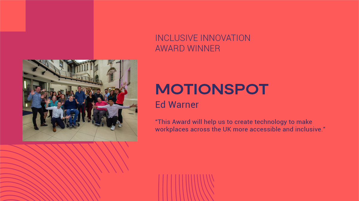 Innovate UK Inclusive Innovation Award winners